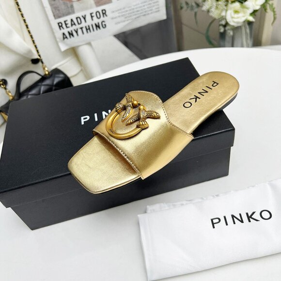 Pinko Golden Bird Sandals - Picture 7 of 8